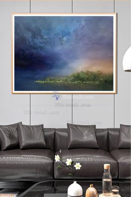 File gốc File tranh hiện đại pha lê gương KF90240 (ảnh rõ nét) để in