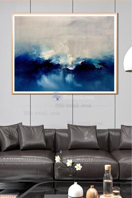 Ảnh gốc File tranh hiện đại pha lê gương KF90255 (độ nét cao) in mica