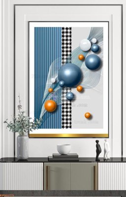 File gốc File tranh hiện đại pha lê gương KF90273 (in ấn) không giới hạn