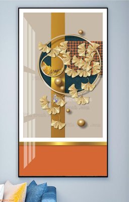 File tranh File tranh hiện đại pha lê gương KF90306 (ảnh gốc) không bị mờ