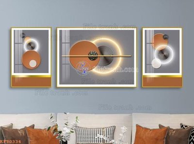 Tải file File tranh hiện đại pha lê gương KF90334 (gốc) để in ấn ngay