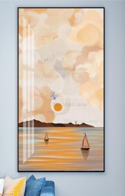 File gốc File tranh hiện đại pha lê gương KF90356 (in ấn) không giới hạn