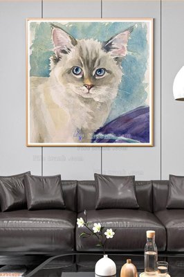 Hình ảnh file gốc File tranh hiện đại pha lê gương KF90400 cho in UV