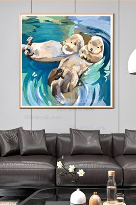 Tải file gốc File tranh hiện đại pha lê gương KF90410 (in khổ lớn) quảng cáo