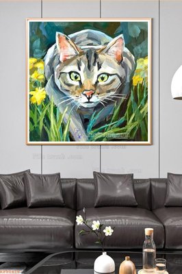 File ảnh gốc File tranh hiện đại pha lê gương KF90416 (chuyên in mica)