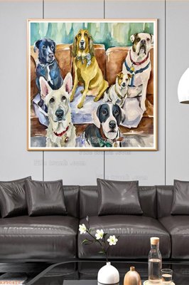 Tải file File tranh hiện đại pha lê gương KF90417 (gốc) in ấn ngay lập tức