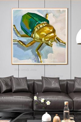 File gốc File tranh hiện đại pha lê gương KF90427 (in 3D) cho trang trí