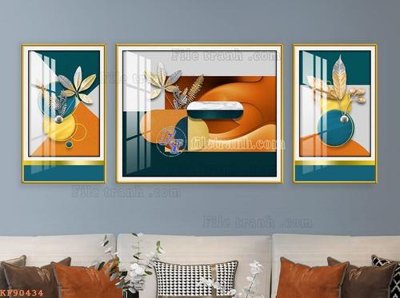 Tải file tranh File tranh hiện đại pha lê gương KF90434 (gốc) tại Filetranh.com