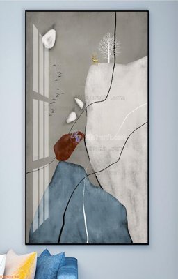 Tải về file gốc File tranh hiện đại pha lê gương KF90496 (dùng cho in quảng cáo)