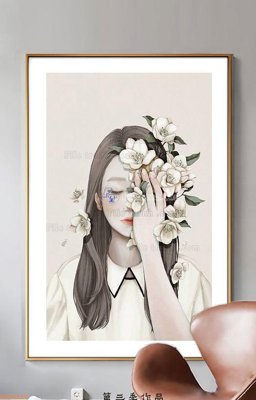 Tải file gốc File tranh hiện đại pha lê gương KF90530 (in khổ lớn) quảng cáo