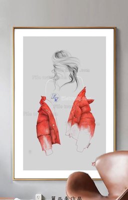 File gốc File tranh hiện đại pha lê gương KF90532 (in lụa) hoa văn cổ điển