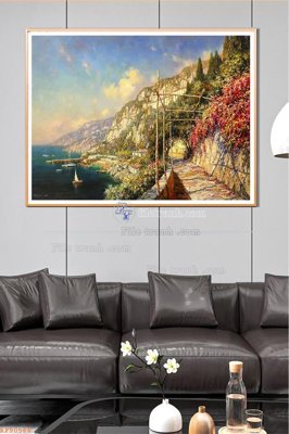 File gốc File tranh hiện đại pha lê gương KF90566 (vector) cho in ấn