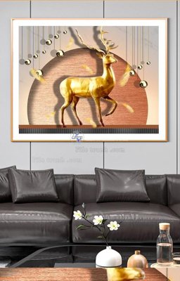 Tệp tin gốc File tranh hiện đại pha lê gương KF90587 (chất lượng cao) File tranh hiện đại pha lê gương KF90587