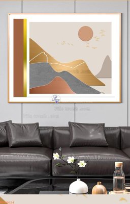 File tranh File tranh hiện đại pha lê gương KF90624 (gốc) in film