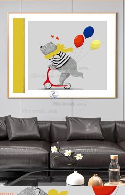 File gốc File tranh hiện đại pha lê gương KF90650 (cho in ấn) từ Filetranh.com