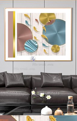 File tranh File tranh hiện đại pha lê gương KF90683 (ảnh gốc) độc quyền