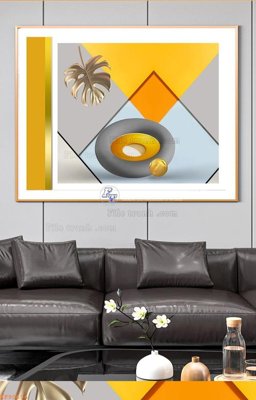 File PSD File tranh hiện đại pha lê gương KF90694 (nguyên gốc) chất lượng cao