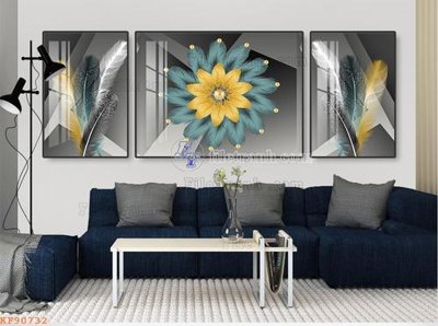 Tải file File tranh hiện đại pha lê gương KF90732 (ảnh gốc) độ phân giải 300dpi