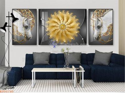 File gốc File tranh hiện đại pha lê gương KF90749 (vector) cho in ấn