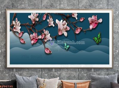 Tải file File tranh hiện đại pha lê gương KF90795 (gốc) in ấn ngay lập tức