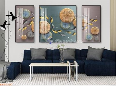 Tải file tranh File tranh hiện đại pha lê gương KF90797 (gốc) tại Filetranh.com