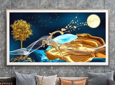 File PSD File tranh hiện đại pha lê gương KF90861 (nguyên gốc) chất lượng cao