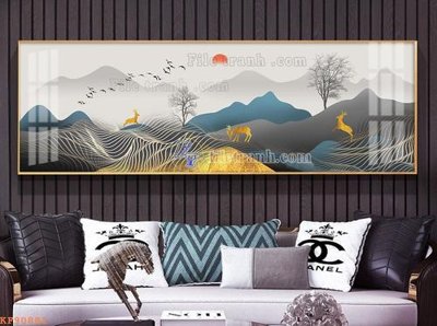 Tải file File tranh hiện đại pha lê gương KF90881 (ảnh gốc) file AI/EPS