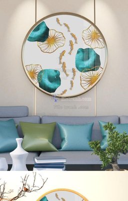 Download file File tranh hiện đại pha lê gương KF90922 (gốc) in mica ốp bếp