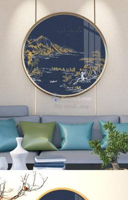 Tải file File tranh hiện đại pha lê gương KF90927 (gốc) in trên mọi chất liệu