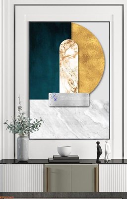 Tải file File tranh hiện đại pha lê gương KF90945 (gốc) chủ đề tôn giáo