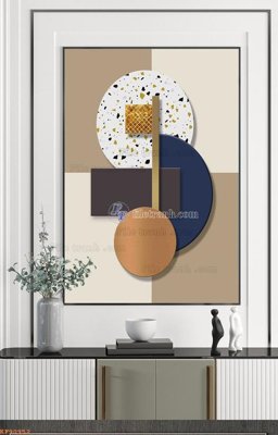 File gốc File tranh hiện đại pha lê gương KF90952 (in tráng gương) nghệ thuật