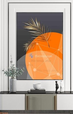 Tải file gốc in lụa File tranh hiện đại pha lê gương KF90954 siêu nét