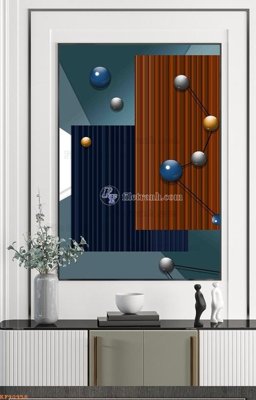 Tải file File tranh hiện đại pha lê gương KF90958 (gốc) in trên mọi chất liệu