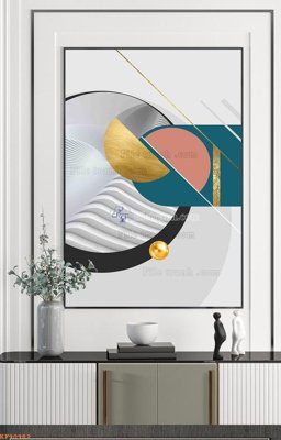 Download file File tranh hiện đại pha lê gương KF90982 (chuẩn in) chất lượng cao