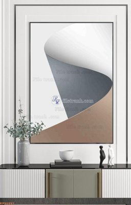 File gốc File tranh hiện đại pha lê gương KF90991 (chuẩn CMYK) cho nhà in
