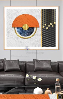 Cung cấp file tranh gốc File tranh hiện đại pha lê gương KF91031 độc quyền