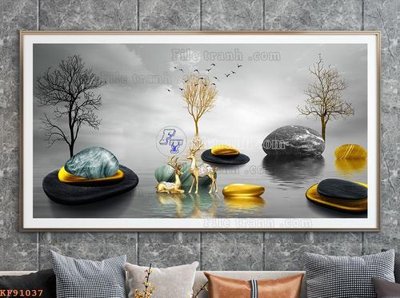 Tải file tranh File tranh hiện đại pha lê gương KF91037 (ảnh gốc) ngay