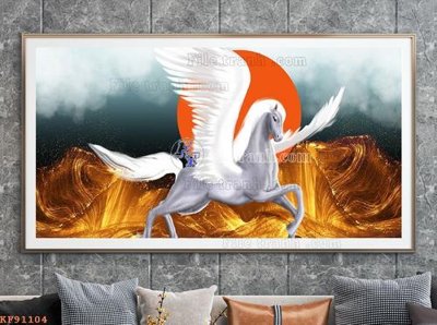 Tải file gốc File tranh hiện đại pha lê gương KF91104 (in bạt) quảng cáo