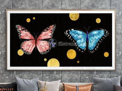 Tải file gốc File tranh hiện đại pha lê gương KF91127 (in không vỡ ảnh)