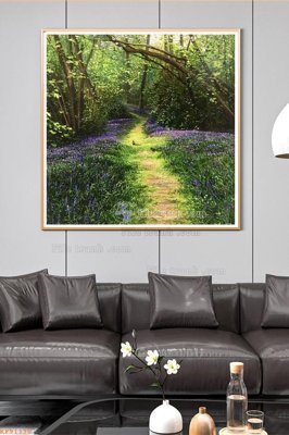 Mua file ảnh gốc File tranh hiện đại pha lê gương KF91135 (chất lượng cao)