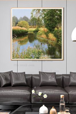 File ảnh gốc File tranh hiện đại pha lê gương KF91148 không vỡ nét