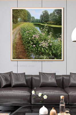 File tranh File tranh hiện đại pha lê gương KF91151 (gốc) chủ đề động vật