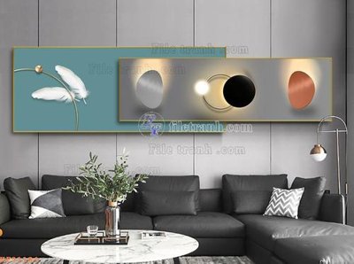 File gốc File tranh hiện đại pha lê gương KF91184 (chủ đề hiện đại) trang trí