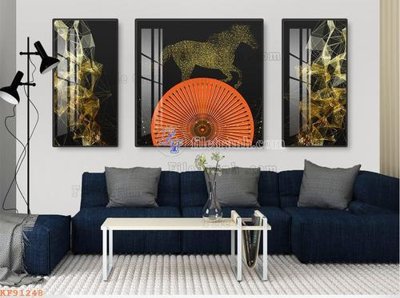 File tranh gốc File tranh hiện đại pha lê gương KF91248 (sắc nét từng chi tiết)