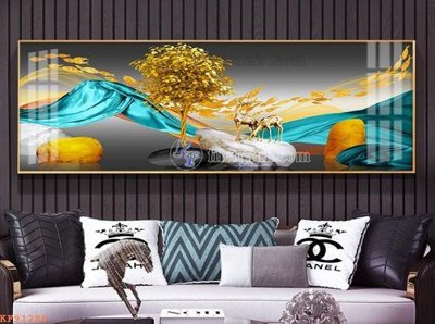 File tranh File tranh hiện đại pha lê gương KF91286 (ảnh gốc) sắc nét hoàn hảo