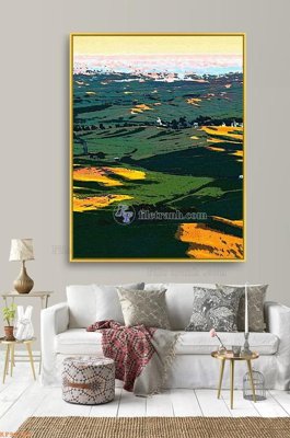 Tải về hình ảnh gốc File tranh hiện đại pha lê gương KF91365 sắc nét