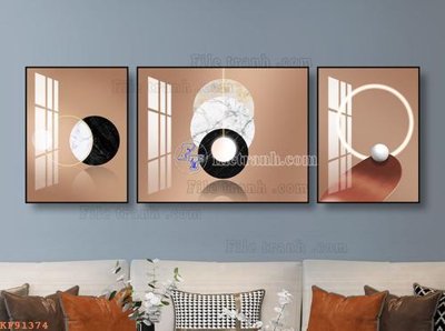 File gốc File tranh hiện đại pha lê gương KF91374 (ảnh chi tiết) để in ấn