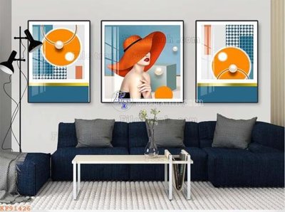 File PSD File tranh hiện đại pha lê gương KF91426 (bản gốc) dễ dàng edit