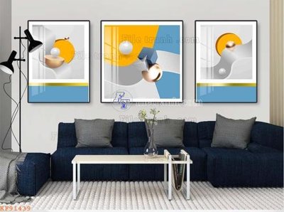 File gốc File tranh hiện đại pha lê gương KF91439 (trang trí) cho phòng khách