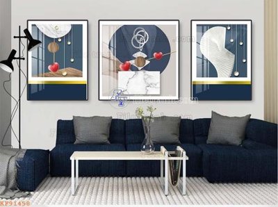 File tranh in trần File tranh hiện đại pha lê gương KF91458 (ảnh gốc siêu nét)